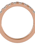 Inel Eternity din Aur 14k Cu Diamante Naturale De 0.99 ct din 14k Aur Roz - Castelo.ro