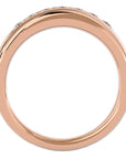 Verighetă Noblesse din Aur 14k cu Diamante Naturale de 0.52 ct din 14k Aur Roz - Castelo.ro