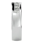 Verighetă cu Bandă De Diamante Naturale de 1.03 ct din Platina - Castelo.ro