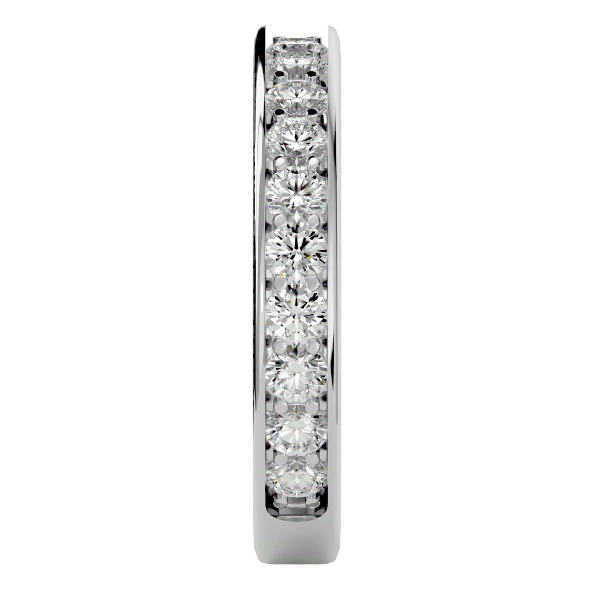 Verighetă cu Diamante Naturale Eternity de 1.12 ct din Platina - Castelo.ro