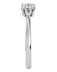 Inel de Logodnă Solitaire cu Moissanite de 0.69 ct din Platina - Castelo.ro
