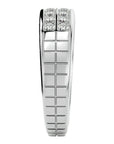 Inel Etern Dual cu Moissanite de 0.82 ct din Platina - Castelo.ro