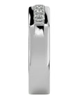 Verighetă Prestigiu din Aur 14k cu Diamante Naturale de 1.24 ct din 14k Aur Alb - Castelo.ro