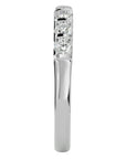 Inel Cu 7 Moissanite de 0.52 ct din Platina - Castelo.ro
