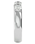 Inel Eternity din Aur 14k cu 4 Diamante Create în Laborator de 0.96 ct din 14k Aur Alb - Castelo.ro