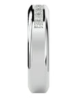 Verighetă cu Moissanite Eternity de 0.88 ct din Platina - Castelo.ro