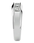 Verighetă Emilia cu Diamante Create în Laborator de 1.29 ct din Platina - Castelo.ro