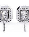Cercei Stud Louvre Radiant cu Diamante Create în Laborator de 0.86 ct din - Castelo.ro