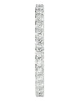 Inel Eternity din Aur 14k cu Diamante Naturale de 0.90 ct din 14k Aur Alb - Castelo.ro