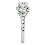 Inel de Logodnă Imperial cu Diamante Create în Laborator de 2.04 ct din Platina - Castelo.ro