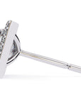 Cercei Stud Square cu Diamante Create în Laborator de 0.84 ct din - Castelo.ro