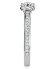 Inel de Logodnă Bastille cu Moissanite de 1.27 ct din Platina - Castelo.ro