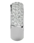 Inel Nupțial Pavé din Aur 14k cu Diamante Create în Laborator de 1.87 ct din 14k Aur Alb - Castelo.ro