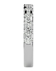 Inel Eternity din Aur 14k Cu Diamante Naturale De 0.99 ct din 14k Aur Alb - Castelo.ro