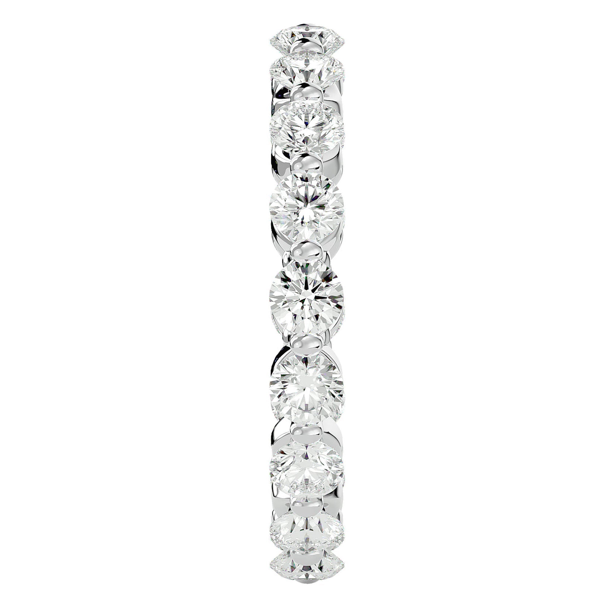 Inel Eternity cu Diamante Create în Laborator de 2.01 ct din Platina - Castelo.ro