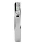 Verighetă cu Moissanite Eternity de 0.55 ct din Platina - Castelo.ro