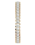 Inel Eternal din Aur 14k cu Diamante Create în Laborator de 1.11 ct din 14k Aur Galben - Castelo.ro