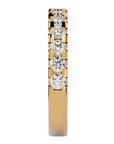 Inel Eternity Cu Diamante Create în Laborator De 0.99 ct din 18k Aur Galben - Castelo.ro