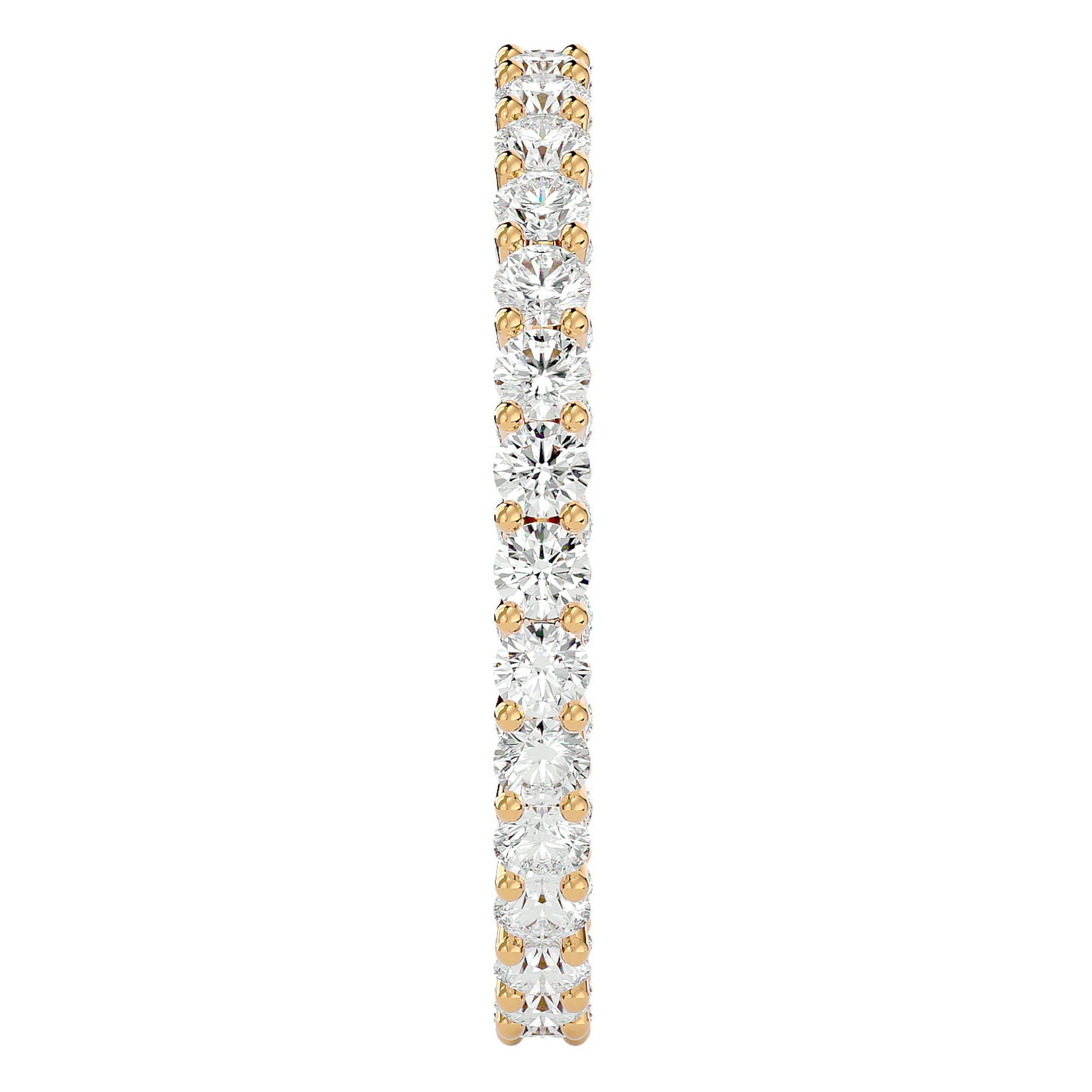 Inel Eternity Grandeur din Aur 14k cu Diamante Create în Laborator de 1.04 ct din 14k Aur Galben - Castelo.ro