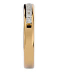 Verighetă cu Diamante Create în Laborator Eternity de 0.55 ct din 18k Aur Galben - Castelo.ro