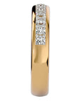 Verighetă cu Moissanite Eternity de 1.07 ct din 18k Aur Galben - Castelo.ro