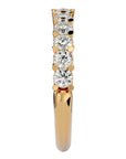Inel Cu 11 Diamante Naturale Montate In Prong 1.11 ct din 18k Aur Galben - Castelo.ro