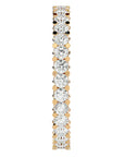 Inel Eternity cu Diamante Naturale de 1.20 ct din 18k Aur Galben - Castelo.ro