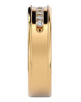 Verighetă Céline din Aur 14k cu Bandă De Diamante Naturale de 0.31 ct din 14k Aur Galben - Castelo.ro
