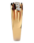 Verighetă Noblesse cu Moissanite de 0.52 ct din 18k Aur Galben - Castelo.ro