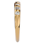 Inel Bagheta Eternity din Aur 14k cu Diamante Create în Laborator de 0.56 ct din 14k Aur Galben - Castelo.ro