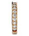 Verighetă cu Moissanite Eternity de 1.12 ct din 18k Aur Galben - Castelo.ro