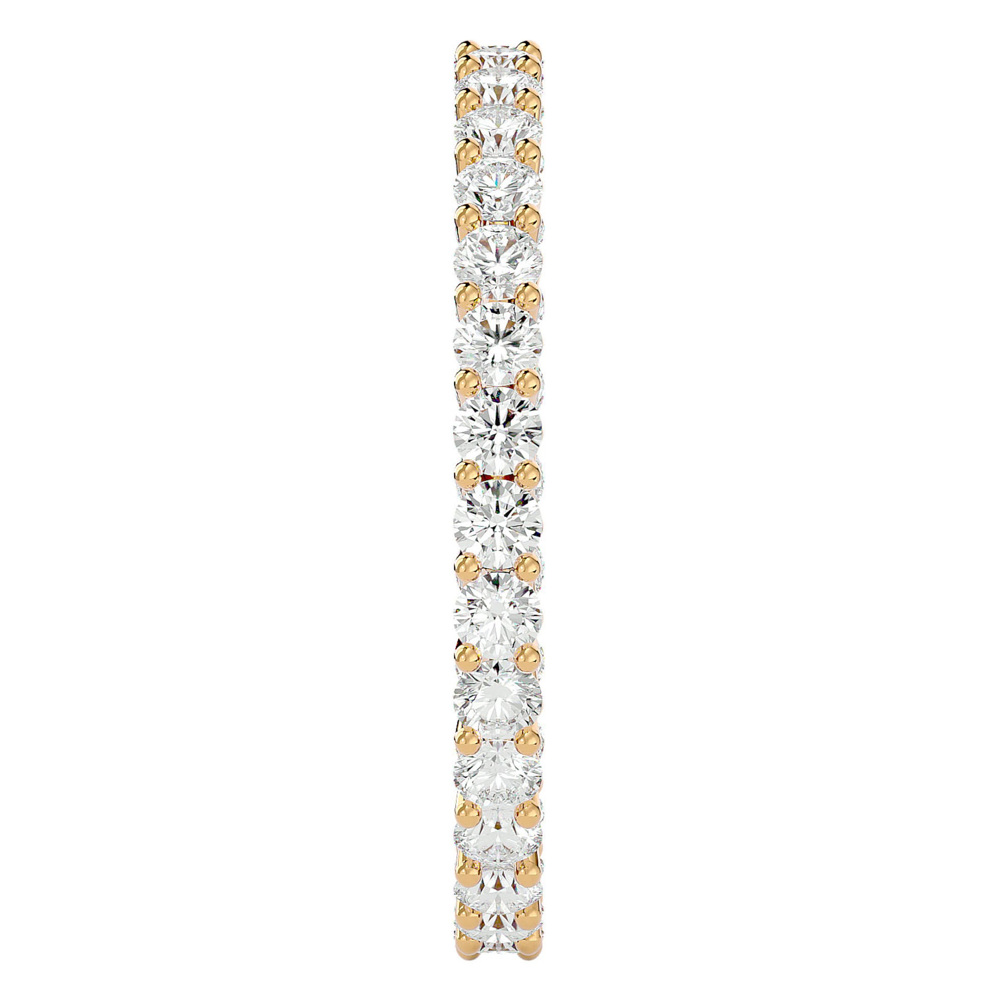 Inel Eternity Grandeur din Aur 14k cu Diamante Naturale de 1.04 ct din 14k Aur Galben - Castelo.ro