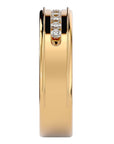 Verighetă Céline din Aur 14k cu Bandă De Diamante Create în Laborator de 0.31 ct din 14k Aur Galben - Castelo.ro