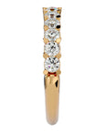 Inel din Aur 14k Cu 11 Diamante Naturale Montate In Prong 1.11 ct din 14k Aur Galben - Castelo.ro