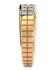 Inel Etern Dual din Aur 14k cu Diamante Create în Laborator de 0.82 ct din 14k Aur Galben - Castelo.ro