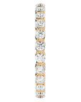 Inel Eternity din Aur 14k cu Diamante Create în Laborator de 1.09 ct din 14k Aur Galben - Castelo.ro