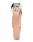 Verighetă Emilia din Aur 14k cu Diamante Naturale de 1.29 ct din 14k Aur Roz - Castelo.ro