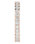Inel Eternity din Aur 14k cu Diamante Naturale de 1.20 ct din 14k Aur Roz - Castelo.ro