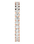 Inel Eternity cu Diamante Create în Laborator de 1.12 ct din 18k Aur Roz - Castelo.ro