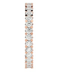 Inel Eternity cu Diamante Create în Laborator de 1.12 ct din 18k Aur Roz - Castelo.ro