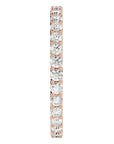 Inel Eternity din Aur 14k cu Diamante Create în Laborator de 0.90 ct din 14k Aur Roz - Castelo.ro