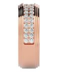 Inel Eternity Sofia din Aur 14k cu Diamante Naturale de 1.03 ct din 14k Aur Roz - Castelo.ro