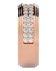 Inel Eternity Sofia din Aur 14k cu Diamante Create în Laborator de 1.03 ct din 14k Aur Roz - Castelo.ro