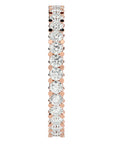 Inel Eternity cu Diamante Create în Laborator de 1.20 ct din 18k Aur Roz - Castelo.ro