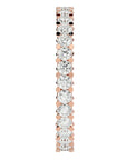 Inel Eternity cu Moissanite de 1.12 ct din 18k Aur Roz - Castelo.ro
