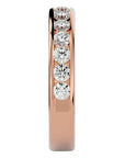 Inel Eternity din Aur 14k Cu Diamante Naturale de 0.96 ct din 14k Aur Roz - Castelo.ro