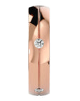 Verighetă Amélie cu Diamante Naturale de 0.46 ct din 18k Aur Roz - Castelo.ro