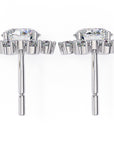 Cercei Stud Ice Queen cu Diamante Create în Laborator de 1.22 ct din - Castelo.ro