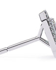 Cercei Stud Louvre Radiant cu Diamante Create în Laborator de 0.86 ct din - Castelo.ro