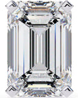 Cercei Stud Noble cu Diamante Create în Laborator Tăietură Emerald de 2.4 ct din - Castelo.ro